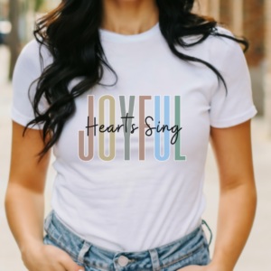 Joyful Hearts Sing Christian Tee