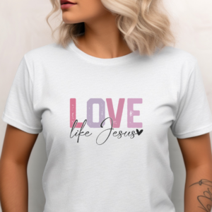 Love Like Jesus - Pastel Pinks