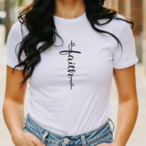 Faith Cross Christian Tee