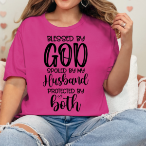 Blessed By God Christian Tee