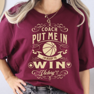 Coach Put Me In Christian Tee