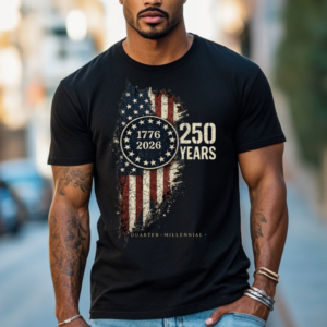 1776 250 Years Flag Tee